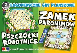 Zamek Paronimów Pszczółki Robotnice Logopedyczne gry planszowe