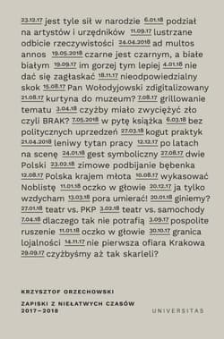 Zapiski z niełatwych czasów - Krzysztof Orzechowski