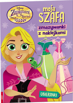 Zaplątani Serial Moja szafa Zmazywanki z naklejkami SSN-1