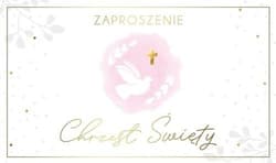 Zaproszenia Chrzest (10szt)