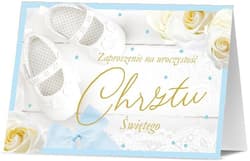 Zaproszenie Chrzest (10szt)