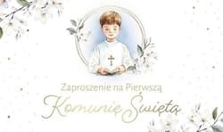 Zaproszenie Komunia (10szt)