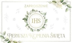 Zaproszenie Komunia (10szt)