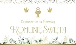 Zaproszenie Komunia (10szt)