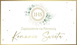 Zaproszenie Komunia (10szt)