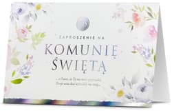 Zaproszenie Komunia (5szt)
