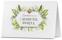 Zaproszenie Komunia (5szt)