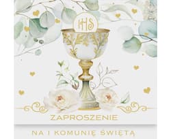 Zaproszenie KW Komunia (10szt)