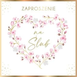 Zaproszenie Ślub (10szt)