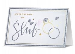 Zaproszenie Ślub (5szt)