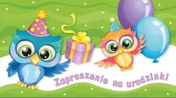 Zaproszenie Urodziny dziecięce (10szt)