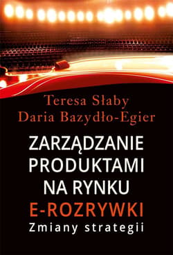 Zarządzanie produktami na rynki e-rozrywki Zmiany strategii - Słaby Teresa, Bazydło-Egier Daria