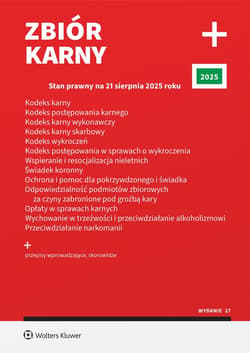 Zbiór karny 2025. PLUS - Opracowanie Zbiorowe