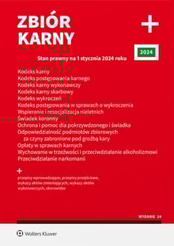 Zbiór karny PLUS 2024