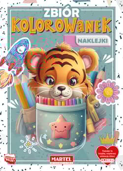 Zbiór kolorowanek z naklejkami - Praca zbiorowa