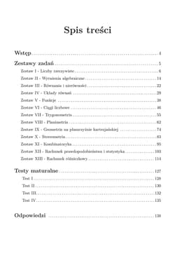 Galeria - zdjęcie nr. 4 - Zbiór testów i zadań maturalnych z matematyki poziom rozszerzony 2025-2028