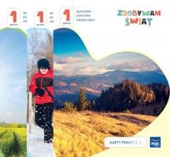 Zdobywam świat. Karty pracy cz.1-3 Poziom 1 - Justyna Hadryś