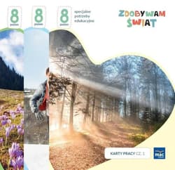 Zdobywam świat Karty pracy cz.1-3 Poziom 8 - Justyna Hadryś