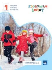 Zdobywam świat. Karty pracy cz.2 zima Poziom 1 - Justyna Hadryś