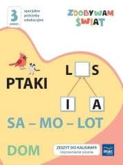 Zdobywam świat Zeszyt do kaligrafii Poziom 3 - Justyna Hadryś