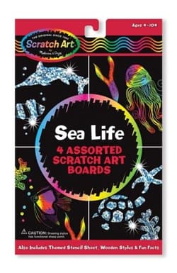 Zdrapywanka Sea Life 5 MD15918