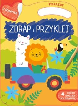 Zdrapywanki z rączką. Pojazdy - Praca zbiorowa