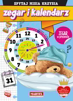 Zegar i kalendarz z makietą zegara. Spytaj Misia Krzysia - Katarzyna Salamon