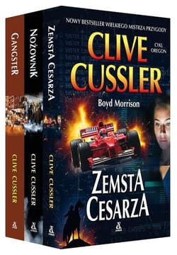 Zemsta cesarza / Nożownik / Gangster Pakiet - Clive  Cussler