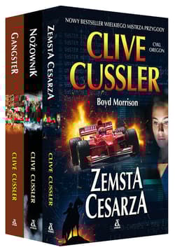 Zemsta cesarza / Nożownik / Gangster Pakiet - Clive  Cussler