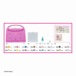 Galeria - zdjęcie nr. 2 - Zestaw Aquabeads kreatywna Walizka Barbie 35145