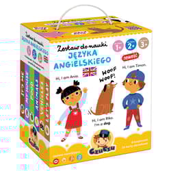 Zestaw do nauki języka angielskiego CzuCzu dla dzieci 1, 2, 3+ - Opracowanie Zbiorowe