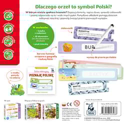 Galeria - zdjęcie nr. 3 - Zestaw edukacyjny. Poznaję Polskę. Książka + puzzle do pisania. Kapitan Nauka