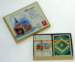 Zestaw kart Akwarele Poznań 2x55