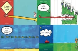 Zestaw kartonikowych książek dla najmłodszych Pakiet - Hervé Tullet