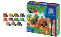Zestaw klocków magnetycznych Astrafun Pixel One Lava  25 szt.