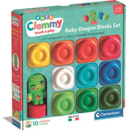 Zestaw miękkich klocków Clemmy Smok 17980