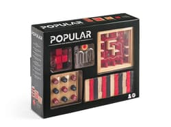 Zestaw mini gier Popular, 5 w 1 92209