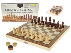 Zestaw Szachy i Warcaby magnetyczne