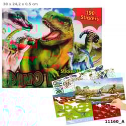 Zestaw z naklejkami Dino World 11160A