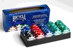 Zestaw żetonów Bicycle Poker Chips