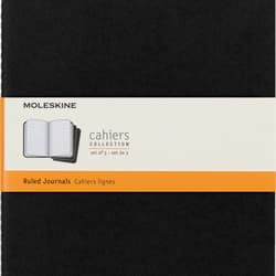 Zeszyt 19x25 linia 60K czarny (3szt) MOLESKINE