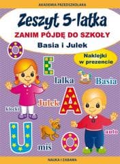 Zeszyt 5-latka. Zanim pójdę do szkoły - Joanna Paruszewska