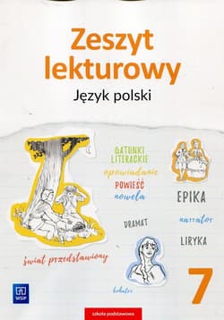 Zeszyt lekturowy Język polski 7 Szkoła podstawowa