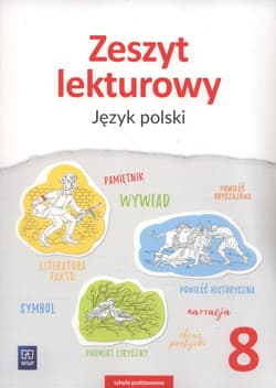 Zeszyt lekturowy Język polski 8 Szkoła podstawowa - Ewa Horwath
