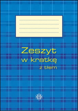 Zeszyt w kratkę z tłem - Praca zbiorowa