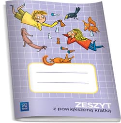 Zeszyt z powiększoną kratką WSiP - Praca zbiorowa