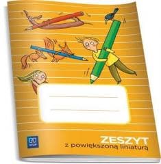 Zeszyt z powiększoną liniaturą WSiP - Praca zbiorowa