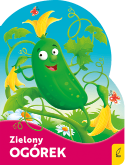 Zielony ogórek. Wykrojnik