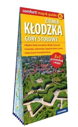 Ziemia Kłodzka map&guide XL PL laminat 2024 - Opracowanie Zbiorowe