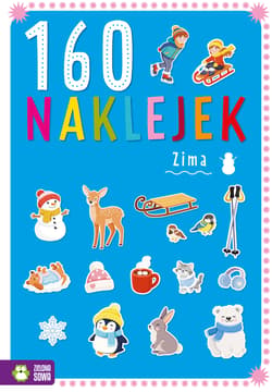 Zima. 160 naklejek